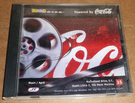 2614-1 € 3,00 coca cola bios disk